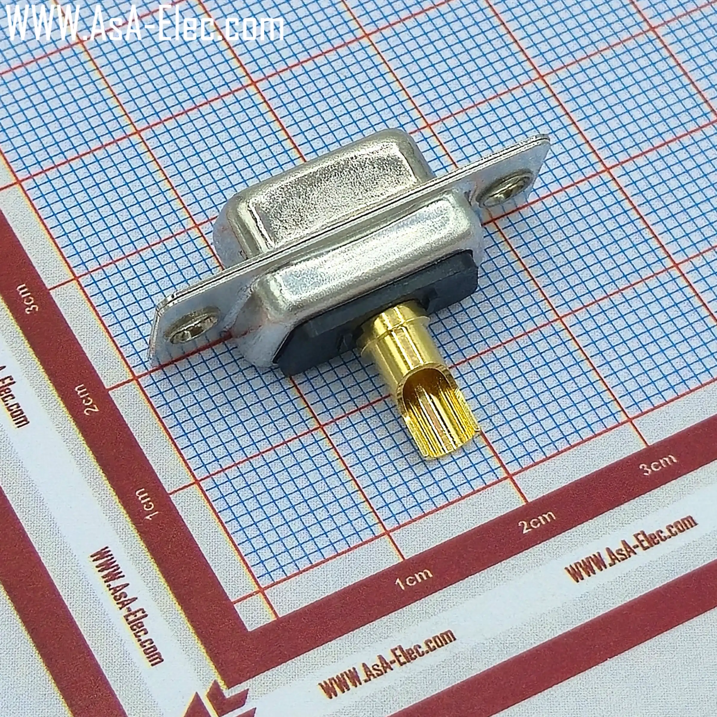 Coaxial D-SUB 1W1 FEMALE Solder Cup